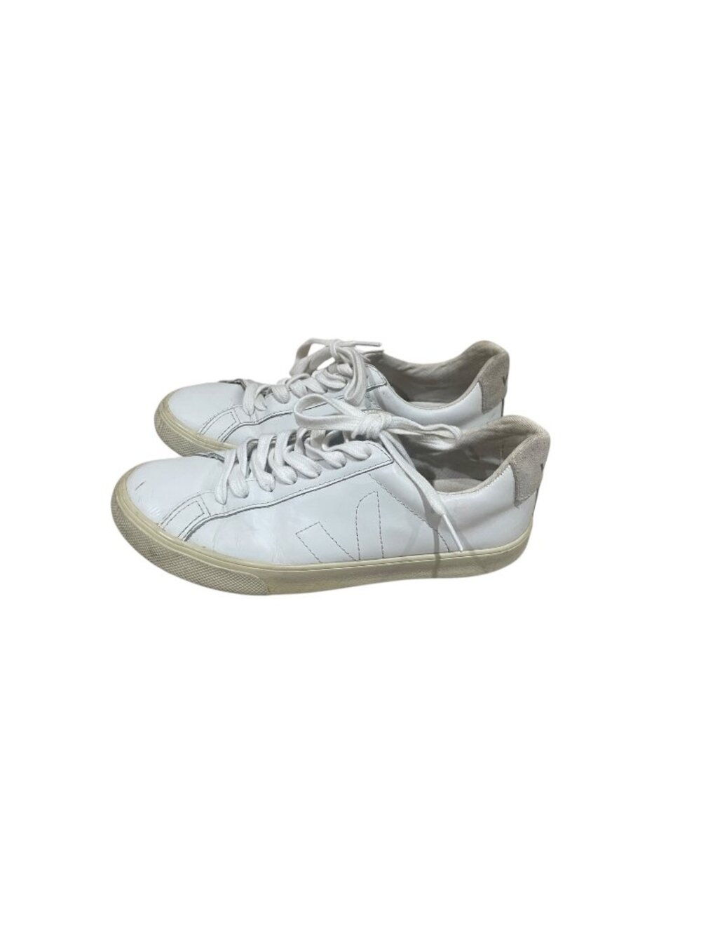 Veja esplar leather logo sneakers